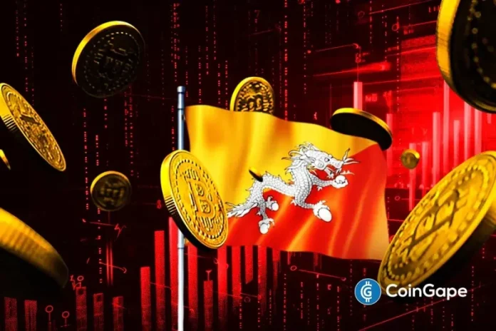 The Royal Government of Bhutan has continued its Bitcoin selling streak during the recent downturn in the market. This came as the BTC price fell to around $66,000 amid bearish projections. February Bitcoin Sale by Bhutan Hits $30 Million According to Arkham, the Royal government has made more sales from its BTC portfolio. They transferred
The post <a href="https://coingape.com/bhutan-gov-dumps-more-bitcoin-amid-410m-institutional-sell-off-in-btc-etfs/">Bhutan Gov. Dumps More Bitcoin Amid $410M Institutional Sell-Off in BTC ETFs</a> appeared first on <a href="https://coingape.com/">CoinGape</a>.