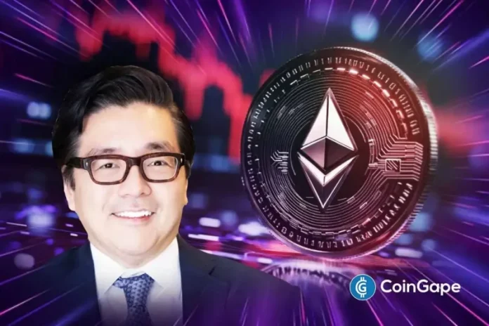 Bitmine Immersion Technologies, the largest Ethereum treasury, has purchased an additional 28,625 ETH. Tom Lee-backed Ethereum treasury firm continues to buy the dip, according to on-chain data on Monday. BMNR jumps almost 5% during premarket hours. Tom Lee’s Bitmine Immersion Buys $82.11 Million in Ethereum Funstrat’s Tome Lee-backed Ethereum treasury firm Bitmine Immersion Technologies added
The post <a href="https://coingape.com/tom-lee-bitmine-immersion-buys-ethereum-bmnr-stock-jumps/">Tom Lee’s Bitmine Immersion Buys $82M in Ethereum, BMNR Stock Jumps</a> appeared first on <a href="https://coingape.com/">CoinGape</a>.