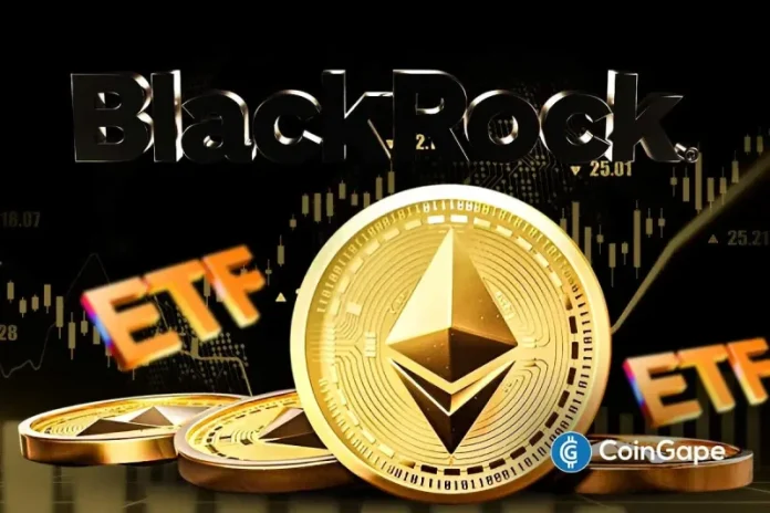 BlackRock launches the iShares Staked Ethereum Trust ETF (ETHB) on Nasdaq today, expanding its digital asset lineup. The product offers exposure to spot Ether while staking part of its holdings to generate potential rewards. The move comes as institutions seek yield opportunities from Ethereum’s proof-of-stake system and broader blockchain activity. Blackrock’s New Staked Ethereum ETF
The post <a href="https://coingape.com/blackrock-launches-first-staked-ethereum-etf-as-institutions-seek-crypto-yields/">BlackRock Launches First Staked Ethereum ETF as Institutions Seek Crypto Yields</a> appeared first on <a href="https://coingape.com/">CoinGape</a>.