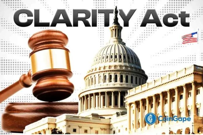 As the United States inches closer to the passage of the much-anticipated CLARITY Act, Senator Kirsten Gillibrand believes that the path forward is simple. She remains optimistic about the market structure bill even as Democrats and Republicans remain divided on a potential ban on presidential crypto activity. Gillibrand “Very Optimistic” about CLARITY Act According to
The post <a href="https://coingape.com/clarity-act-gillibrand-sees-path-forward-for-crypto-bill-as-democrats-clash-over-presidential-ban/">CLARITY Act: Gillibrand Sees Path Forward for Crypto Bill as Democrats Clash Over Presidential Ban</a> appeared first on <a href="https://coingape.com/">CoinGape</a>.