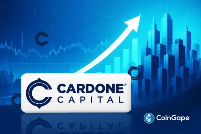 Real estate enterprise Cardone Capital has announced plans to bring its real estate on-chain in a $5 billion tokenization plan. This positions the firm among the number of companies pivoting into the sector. Cardone Capital Unveils $5B Real Estate Tokenization Strategy In his latest post on X, Grant Cardone announced that his company plans to
The post <a href="https://coingape.com/cardone-capital-takes-real-estate-on-chain-with-5b-tokenization-plan/">Cardone Capital Takes Real Estate On-Chain With $5B Tokenization Plan</a> appeared first on <a href="https://coingape.com/">CoinGape</a>.