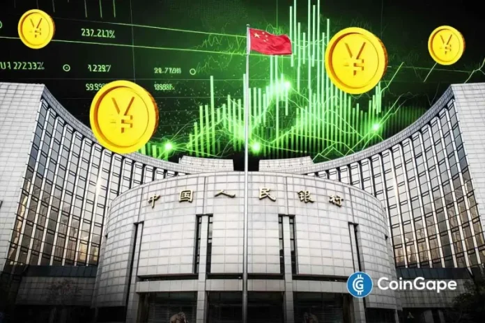 China will accelerate the development of the Central Bank Digital Yuan currency. This comes amid the release of the new action plan that has been approved. All stages will begin in 2026. PBOC Shares 2026 Timeline for Digital Yuan The People’s Bank of China has issued a formal document entitled “Action Plan on Further Strengthening
The post <a href="https://coingape.com/chinas-pboc-reveals-action-plan-to-boost-digital-yuan-adoption-from-2026/">Breaking: China’s PBOC Reveals Action Plan to Boost Digital Yuan Adoption From 2026</a> appeared first on <a href="https://coingape.com/">CoinGape</a>.