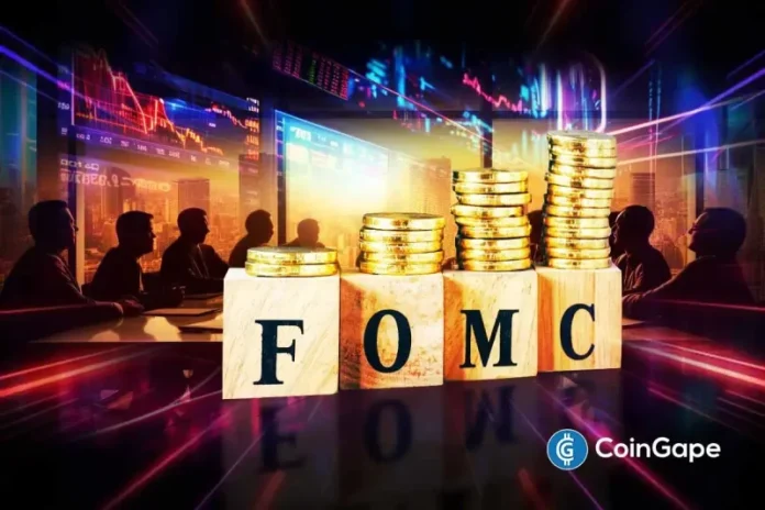 Global investors, including those in the crypto market, await key cues from the FOMC Meeting today. During the scheduled two-day meeting of the Federal Open Market Committee (FOMC), officials will decide on the Fed rate cut, monetary policy for the coming months, and possibly end the quantitative tightening (QT). Bitcoin slips 1% to below $113K
The post <a href="https://coingape.com/fomc-meeting-today-where-watch-key-expectations-crypto-market/">FOMC Meeting Today: Where to Watch and Key Expectations for Crypto Market</a> appeared first on <a href="https://coingape.com/">CoinGape</a>.