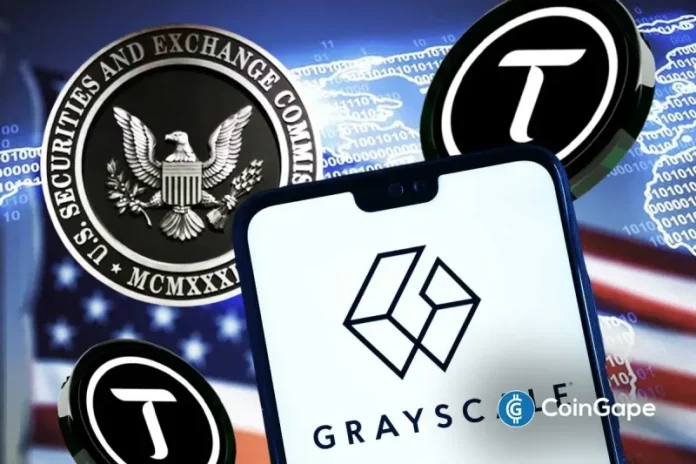 Crypto ETF issuer Grayscale is seeking to convert its GTAO fund into the first Bittensor ETF, a move that will further widen its crypto ETF offerings. The TAO price has climbed above $220 on the back of Grayscale’s filing, erasing its intraday losses in the process. Grayscale Files S-1 For Bittensor ETF With SEC An
The post <a href="https://coingape.com/grayscale-files-s-1-for-first-bittensor-tao-etf-with-u-s-sec/">Breaking: Grayscale Files S-1 For First Bittensor (TAO) ETF With U.S. SEC</a> appeared first on <a href="https://coingape.com/">CoinGape</a>.