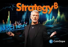 MSCI Index Removal Threat Grows as Strategy Enters Negotiation Talks, Saylor Confirms