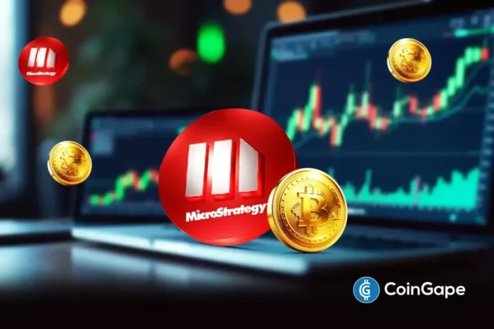 MSTR stock price saw a sharp 25% rise after the Bitcoin price surged back above the $70,000 mark. Bitcoin recovery led to a favorable change in the cryptocurrency market as well as increased the stocks related to the digital assets. Being the biggest corporate Bitcoin owner in the world, the stock of MicroStrategy is likely
The post <a href="https://coingape.com/trending/mstr-stock-price-soars-25-as-bitcoin-recovers-back-to-70k/">MSTR Stock Price Soars 25% as Bitcoin Recovers Back To $70k</a> appeared first on <a href="https://coingape.com/">CoinGape</a>.