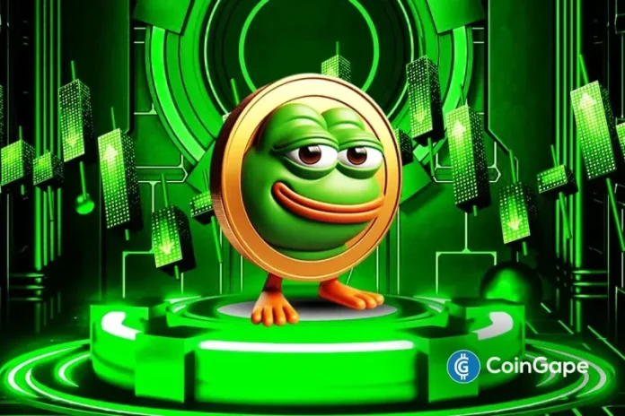 Pepe coin price has remained under pressure despite renewed signals of investor repositioning in the market. Exchange data suggests that holders are quietly shifting tokens away from trading platforms, signaling a potential phase of accumulation. On the chart, PEPE continues to trade within a broader descending pattern while stabilizing near a familiar demand area. Pepe
The post <a href="https://coingape.com/markets/pepe-coin-price-prediction-as-weekly-outflows-hit-17m-is-rebound-ahead/">PEPE Coin Price Prediction as Weekly Outflows Hit $17M – Is Rebound Ahead?</a> appeared first on <a href="https://coingape.com/">CoinGape</a>.