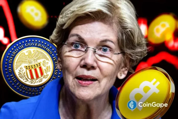 U.S Senator Elizabeth Warren has come out to warn the Federal Reserve, in conjunction with the Treasury, not to pump in liquidity to save the current Bitcoin crash. She said this could only make crypto billionaires richer at the expense of taxpayers. Warren Calls for Hands-Off Approach as Bitcoin Crash Continues As reported by CNBC,
The post <a href="https://coingape.com/senator-warren-warns-fed-against-bitcoin-crash-rescue-amid-liquidity-pump-claims/">Senator Warren Warns Fed Against Bitcoin Crash Rescue Amid Liquidity Pump Claims</a> appeared first on <a href="https://coingape.com/">CoinGape</a>.