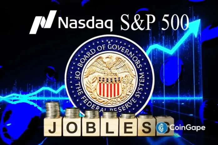The Stock Market Today has seen a positive uptick with Nasdaq, Dow, and S&P 500 futures climbing as Wall Street gears up for the year’s first major decision by the Federal Reserve. The optimism of the investors is rising, and the key indexes are showing that there is optimism in the market. The pre-market profits
The post <a href="https://coingape.com/markets/stock-market-today-nasdaq-dow-sp-500-futures-rise-ahead-of-fed-meeting-and-jobless-claims/">Stock Market Today: Nasdaq, Dow, S&P 500 Futures Rise Ahead of Fed Meeting, and Jobless Claims</a> appeared first on <a href="https://coingape.com/">CoinGape</a>.