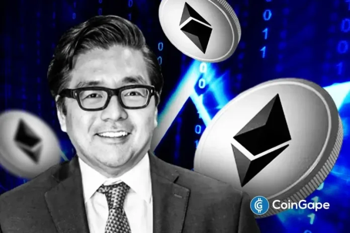 Tom Lee’s Bitmine Immersion disclosed that it bought more Ethereum in the past week despite a market selloff. The announcement came as ETH traded near $2,025, down by 4% in 24 hours and 12% over seven days. Bitmine said its crypto, cash, and “moonshots” holdings now total $10.0 billion, as most digital assets and crypto
The post <a href="https://coingape.com/tom-lees-bitmine-adds-40613-eth-now-owns-3-58-of-ethereum-supply/">Breaking: Tom Lee’s BitMine Adds 40,613 ETH, Now Owns 3.58% Of Ethereum Supply</a> appeared first on <a href="https://coingape.com/">CoinGape</a>.