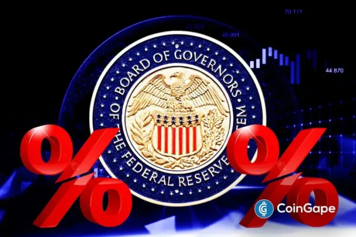 Traders are betting on the FOMC to make two more rate cuts this year following the release of the September CPI inflation data. This provides a bullish outlook for the crypto market ahead of next week’s FOMC meeting, where the committee could make the first of these two projected Fed rate cuts. Traders Expect Two
The post <a href="https://coingape.com/traders-price-in-two-more-fed-rate-cuts-this-year-after-soft-inflation-data/">Traders Price In Two More Fed Rate Cuts This Year After Soft Inflation Data</a> appeared first on <a href="https://coingape.com/">CoinGape</a>.