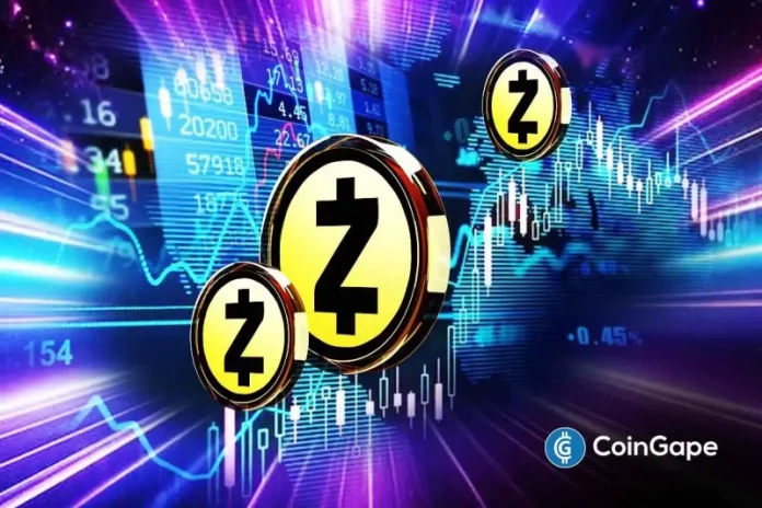 Zcash price has shown incredible resilience by rising steadily in spite of the larger crypto market crash. At the same time that decentralization and privacy are emerging as key themes for digital assets, this confidence is growing. Anticipation has increased due to the impending November 2025 halving, which has stoked conversations about lower block rewards and
The post <a href="https://coingape.com/markets/zcash-price-surges-24-as-november-2025-halving-hype-grows-is-1000-next/">Zcash Price Surges 24% as November 2025 Halving Hype Grows – Is $1,000 Next?</a> appeared first on <a href="https://coingape.com/">CoinGape</a>.