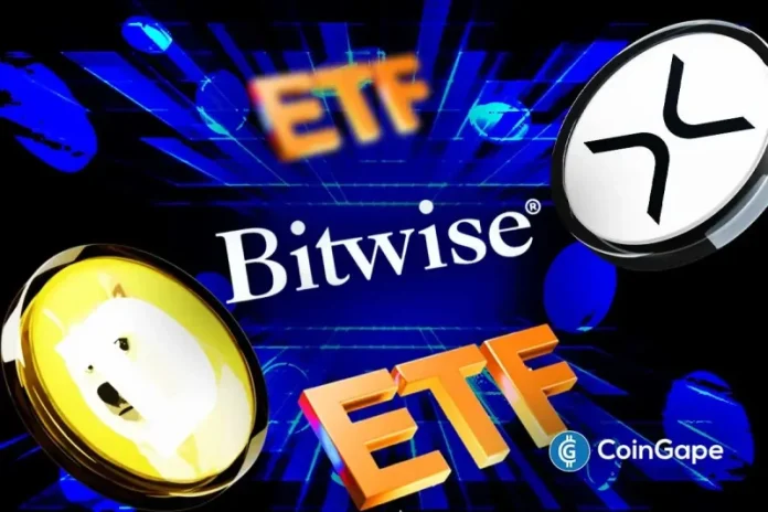 A new round of spot crypto ETFs is launching this week as issuers move quickly to capture rising demand for regulated digital asset products. Bitwise will debut its Dogecoin ETF on November 26. This will follow the launch of two altcoin funds which are scheduled for today. Also, the rollout marks one of the most
The post <a href="https://coingape.com/bitwise-dogecoin-etf-launches-as-doge-xrp-go-live/">Bitwise Dogecoin ETF Launches Nov. 26 as DOGE and XRP Funds Go Live Today</a> appeared first on <a href="https://coingape.com/">CoinGape</a>.