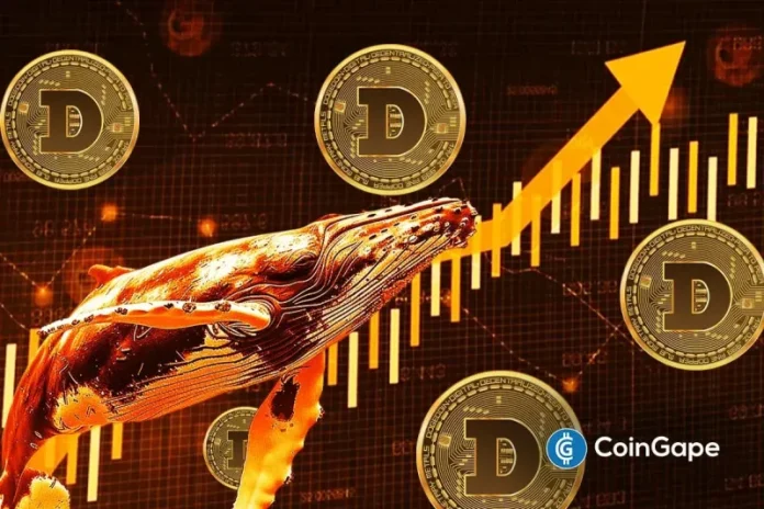Dogecoin price has surged past $0.20, showing signs of a bullish recovery amid a slight market rebound. Currently, DOGE is trading within a symmetrical triangle pattern, which suggests a potential breakout above resistance levels. If the price moves above this key resistance, it could trigger a significant rally from its current position.  In the broader
The post <a href="https://coingape.com/markets/dogecoin-price-prediction-as-whales-scoop-over-300-million-is-a-bull-run-ahead/">Dogecoin Price Prediction As Whales Scoop Over $300 Million- Is A Bull Run Ahead?</a> appeared first on <a href="https://coingape.com/">CoinGape</a>.