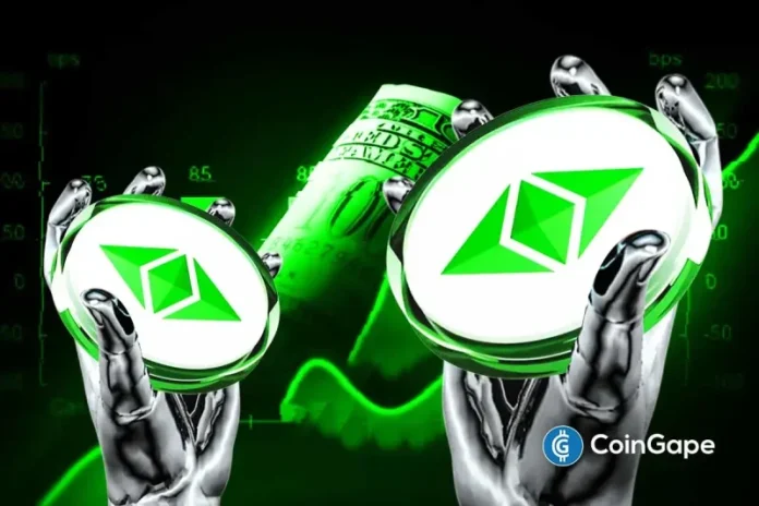 Ethereum price showed a modest rebound over the past 24 hours, stabilizing around the $3,380 mark. This is an increase after a bearish week saw the overall crypto market drop by 7.95%. Nonetheless, an overall market recovery of 1.64% in the past 24 hours is a positive indicator of better sentiment. Other leading cryptocurrencies such
The post <a href="https://coingape.com/markets/ethereum-price-eyes-recovery-as-network-hits-24192-tps-milestone/">Ethereum Price Eyes Recovery as Network Hits 24,192 TPS Milestone</a> appeared first on <a href="https://coingape.com/">CoinGape</a>.