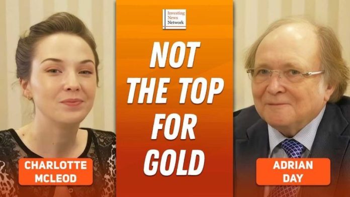 <strong>Adrian Day, president of Adrian Day Asset Management, shares his thoughts on gold’s price pullback, saying he currently sees no evidence of a top. </strong>
‘It’s perfectly normal in middle of a bull market to have a significant correction. This really isn’t even a correction yet, let’s not forget that. This is just a pullback,’ he said.
<strong>Securities Disclosure: I, Charlotte McLeod, hold no direct investment interest in any company mentioned in this article.</strong>
This post appeared first on investingnews.com